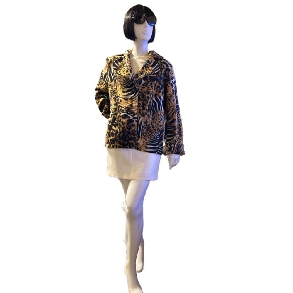 Susan Graver Leopard Jacket, NWT